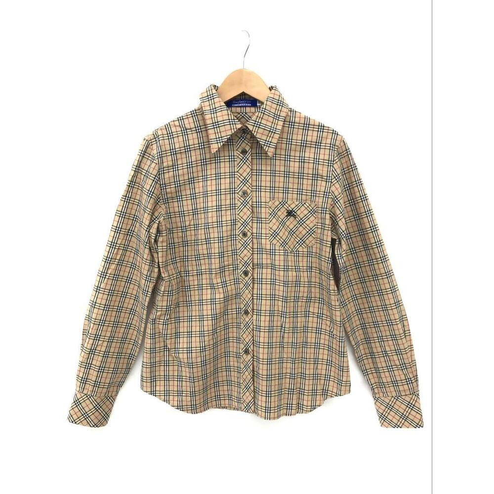 Burberry Signature Nova Long Sleeve Button Up Size 38